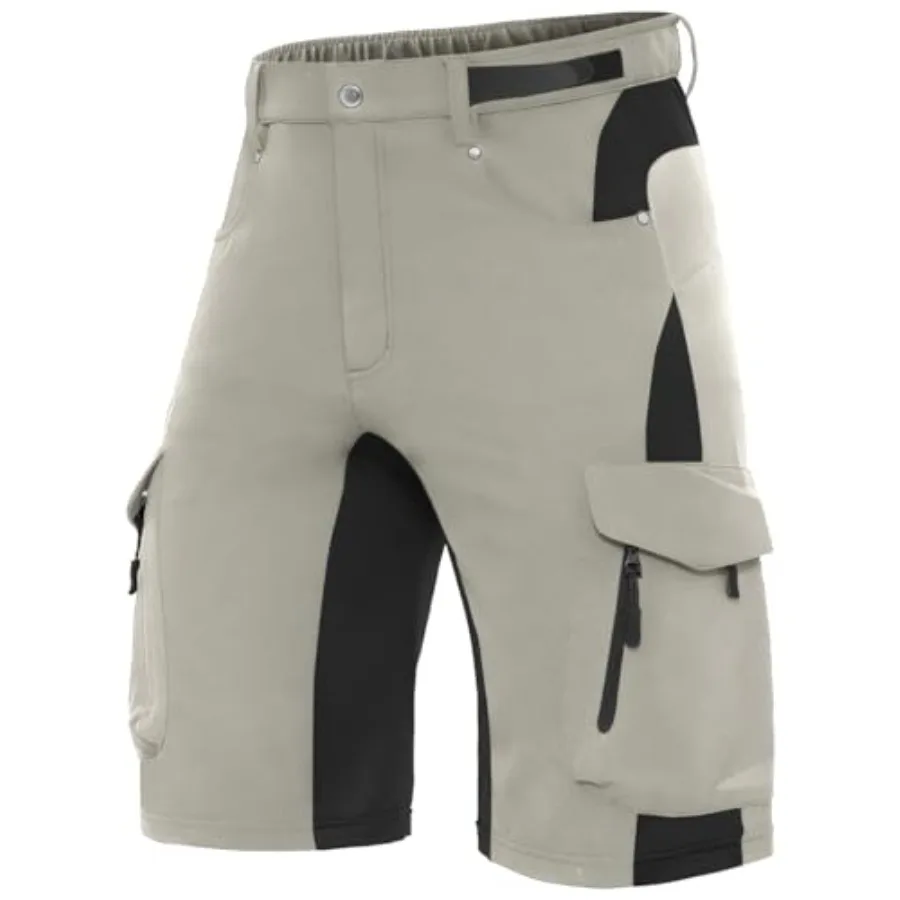 

XKTTAC Men's Outdoor Quick Dry Lightweight Stretchy Shorts for Hiking Tactical Camping Travel with 6 Pockets