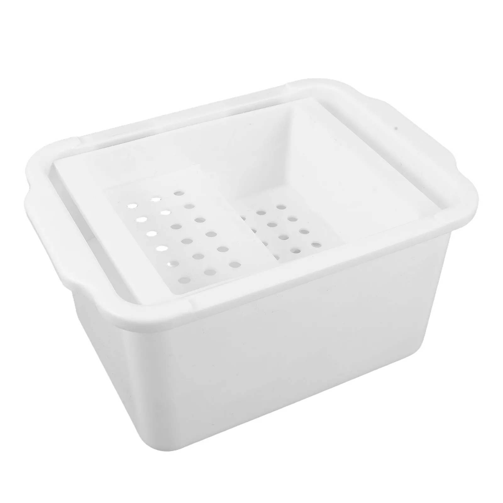 Hanging Blackboard Eraser Cleaner Bucket Rectangular Chalkboard Wipe Box Fast Drainage System for Classroom Teaching School