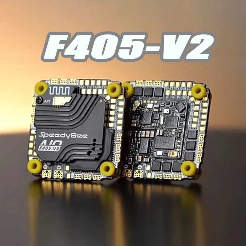 SpeedyBee F405 AIO 40A V2 H2 CNC/F405 V2 35A 비행 컨트롤러 25.5x25.5 3-6S 업그레이드된 비행 컨트롤러 및 ESC 통합 모드