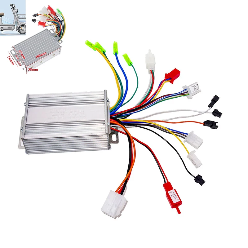 Electric Bicycle Accessories 36V/48V Electric Bike 350W Brushless DC Motor Controller For Electric Bicycle E-bike Scooter