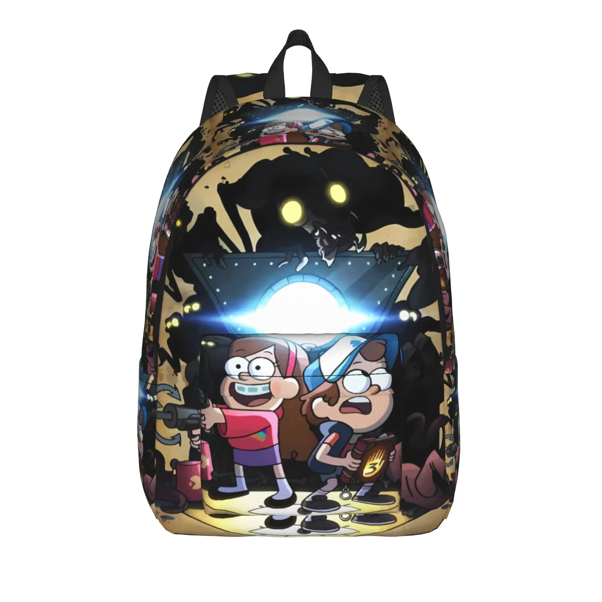 Backpack Gravitys Anime Falls Female Polyester Workout Backpacks Durable Leisure High School Bags Rucksack