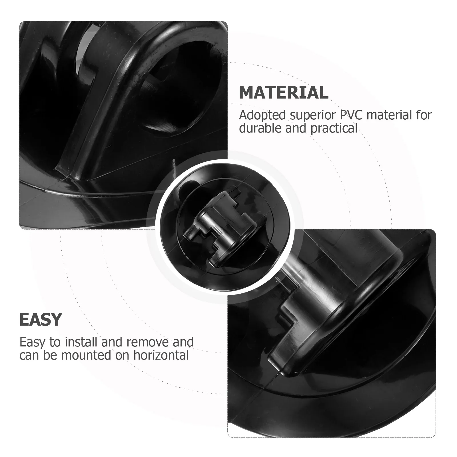 

10pcs Kayak Accessories Bungee Cord Buckles Boat Rope Buckle For Inflatable Boat Kayak Canoe Portable Pvc Fastening Kit