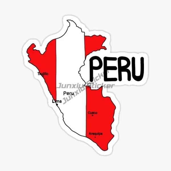 

Peru Laptop Car Sticker Refrigerator Decal Personality Windshield Vinyl Car Wrap Vinyl Self-adhesive Car Sticker