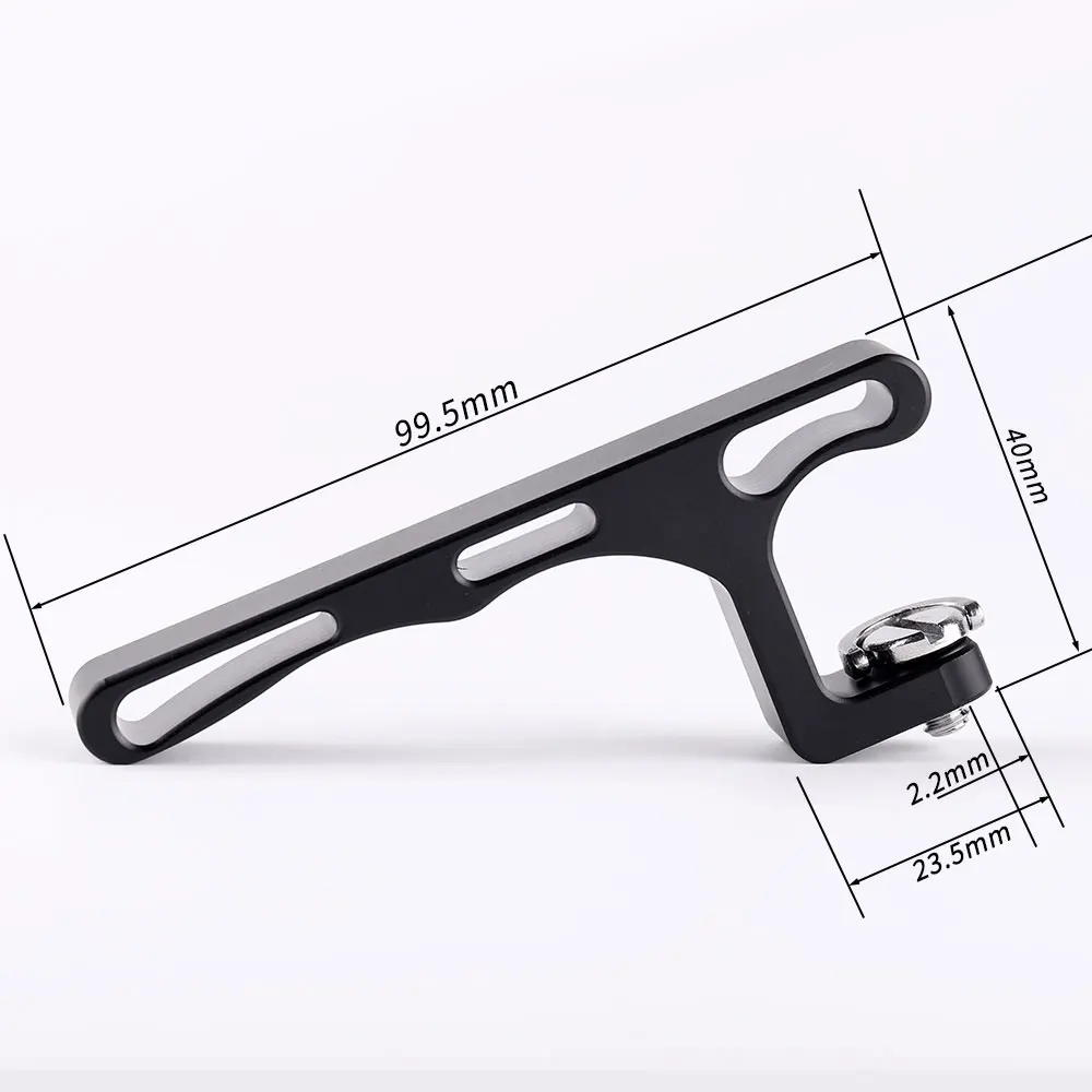 Ручка фонарика из алюминиевого сплава с винтом 1/4 UNC для фонаря Convoy 3X21B 3X21C
