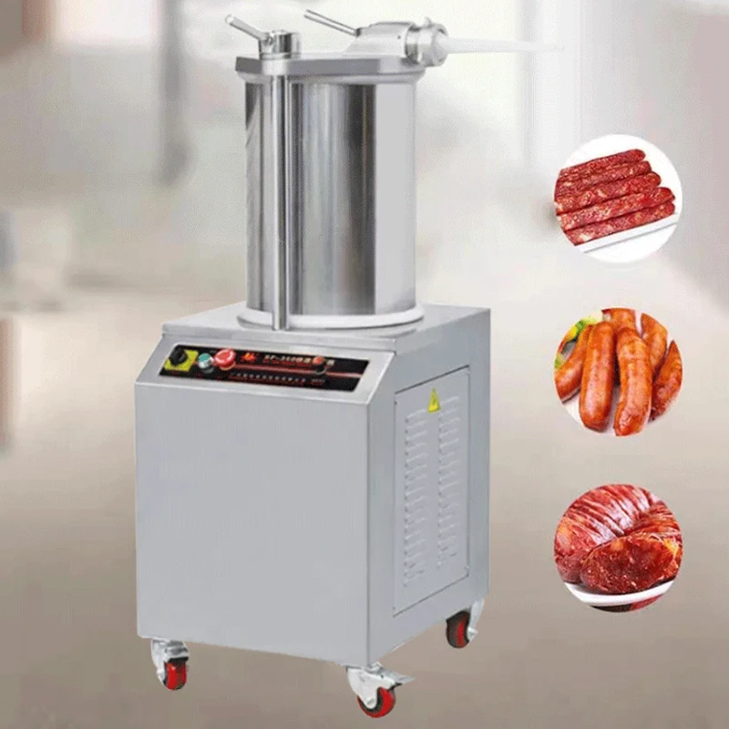 

Electric Sausage Stuffer High-Power Stainless Steel Sausage Making Equipment 300–600 KG/H Commercial Model(Customized)