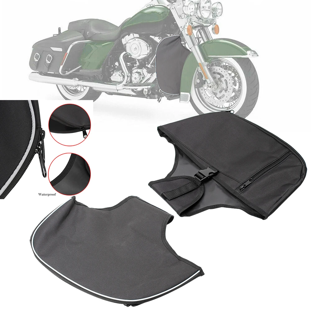 Motocyklowe ocieplacze na nogi Chaps Soft Lowers Protection Riders For Touring Electra Glide Standard Street Glide Road King FLHR 1980-21