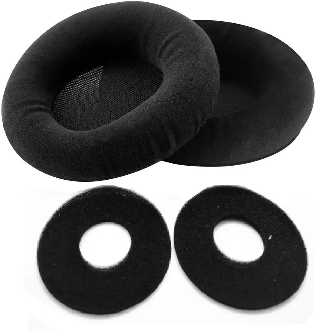 Almofadas de veludo para fone de ouvido, Earmuff, copo, travesseiro, almofada de veludo AKG K701 K702 Q701 Q701 Q702 K712 Pro