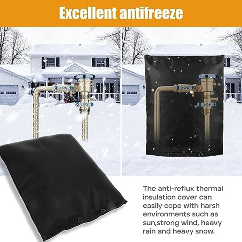 Pipe Insulation Irrigation Sprinkler Cover Faucet Antifreeze Cover Freeze Protection Medium B