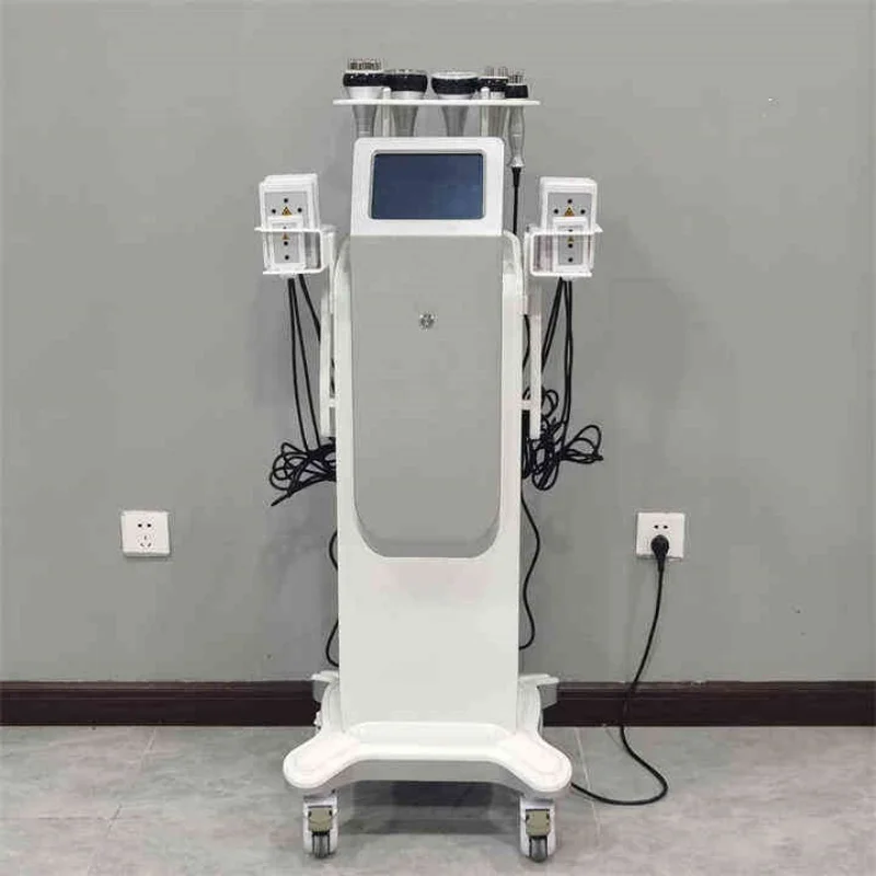 10 in 1 Professional Body Slimming - Blasting & Laser Plate Beauty Machine with 10 Handles - 80K Cavitation, RF, Vibraction view 5
