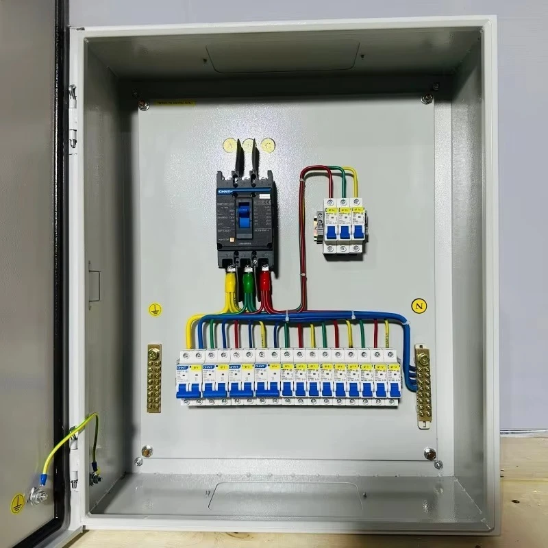 Set completo personalizzato Schede da pannello a bassa tensione Scatola da pannello elettrico Scatola di distribuzione 380v Centralino elettrico