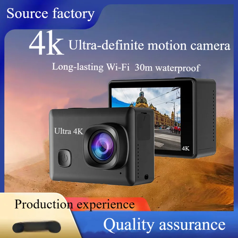 

Action Camera Waterproof Ultra-high-definition Halterneck Chest Photo Video Motorcycle Riding Diving WIFI Connected Mobile Phone