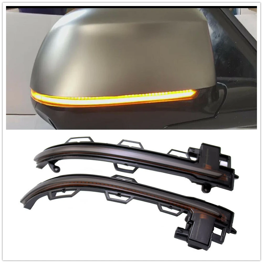 

LED Smoked Side Mirror Blink Turn Signal Light Lamp For BMW X3 G01 2018-2020