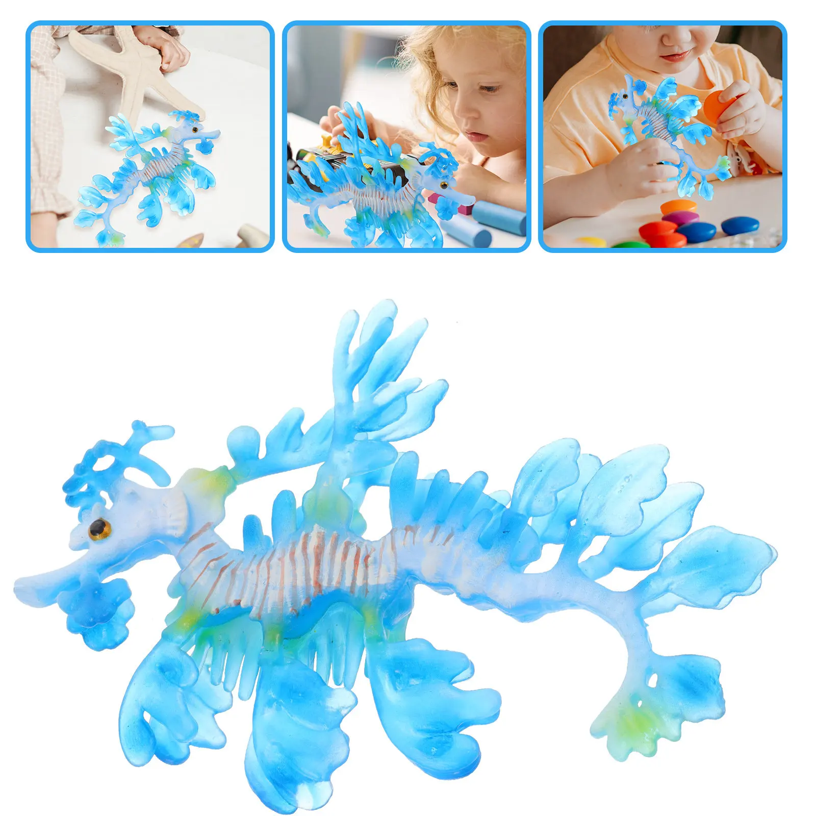 

Имитация морского животного синигнатуса: декоративный обучающий реквизит для развития когнитивных способностей детей и украшения рабочего стола/дома