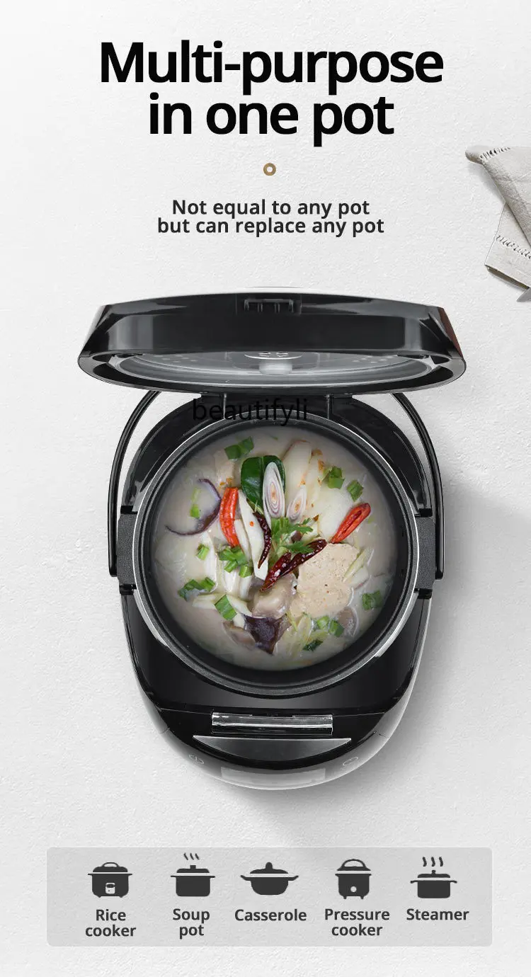 Reiskocher Haushalt Multifunktions intelligent große Kapazität, Reiskocher