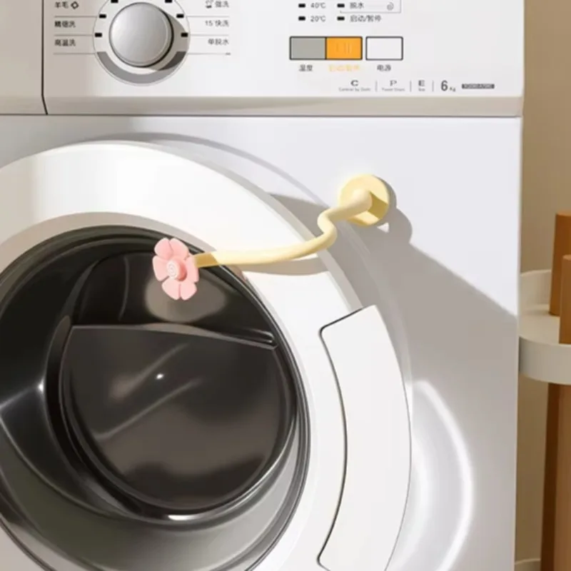 1pc Magnetic Over Door Hook for Washer, Front Load Machine Door Prop Ventilation, Prevent Mold Laundry Room Home