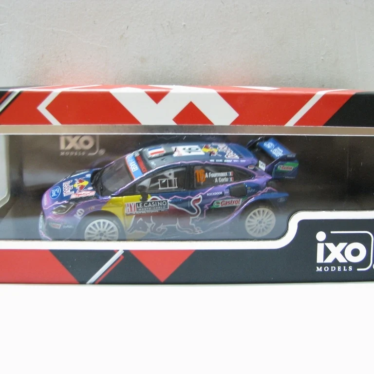

Diecast 1:43 Scale IXO FORD PUMA Rally1 #16 2022 Monte Carlo Rally Alloy Car Model Collectible Toy Gift Souvenir Display