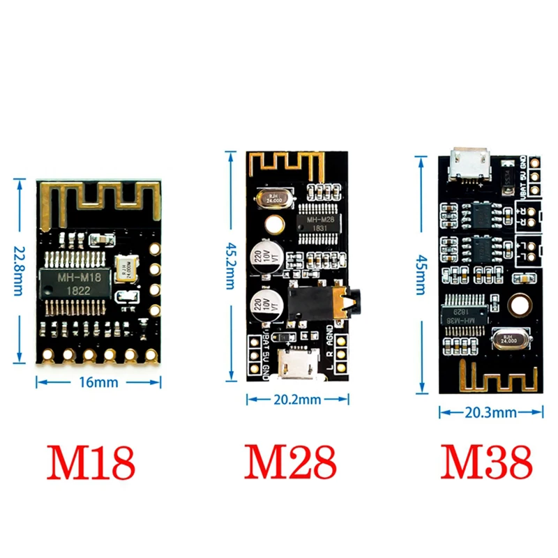 MH-MX8 MP3 Decoder Board Bluetooth 4.2 5.0 Audio Modul Verlustfreie Stereo DIY Refit Lautsprecher Hohe Fidelity HIFI