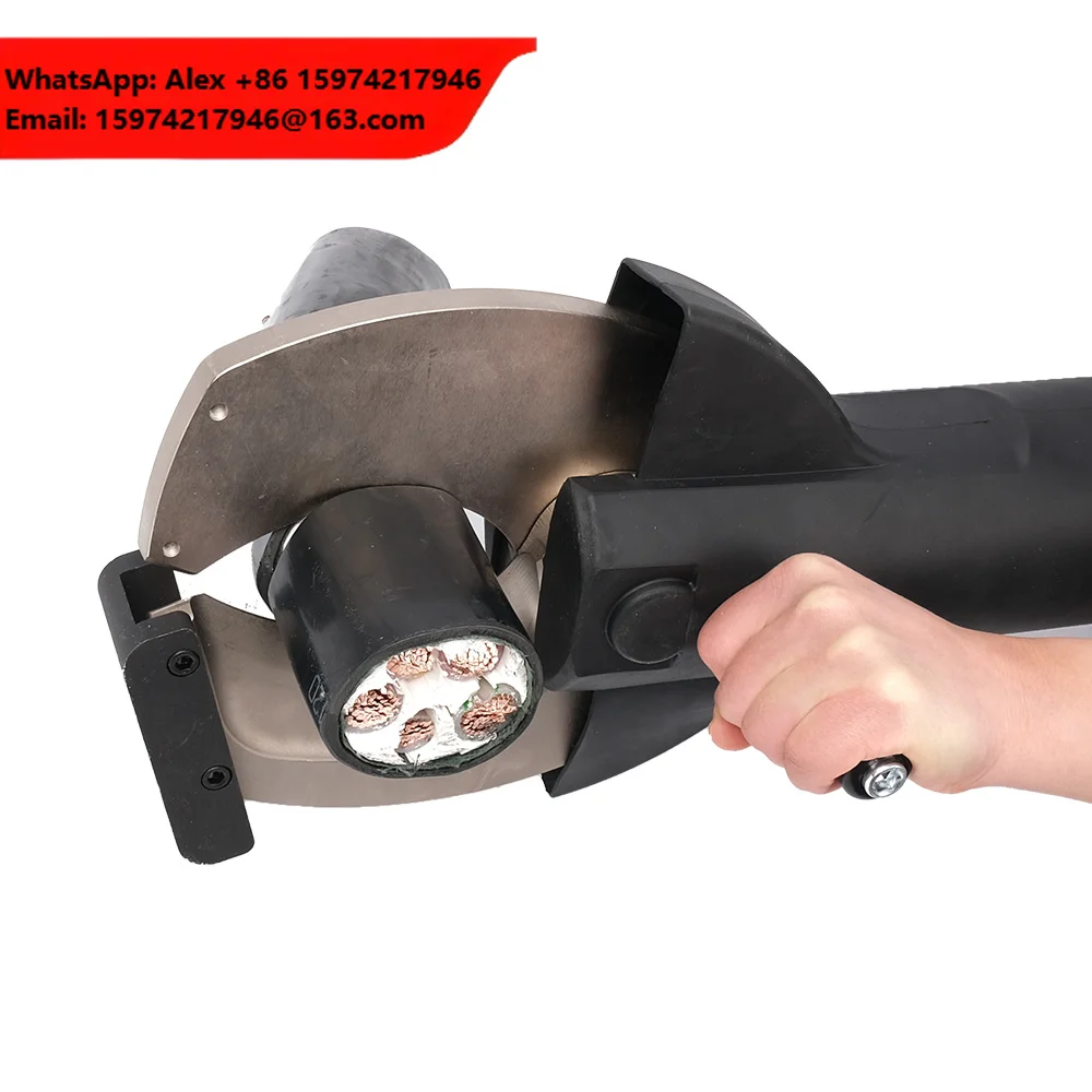 Shida 120C 25ton Cordless Li-ion 18V 4.0AH Battery Powered Electric Hydraulic Cutting Tool Dia 110mm Armoured Cable CE Alloy
