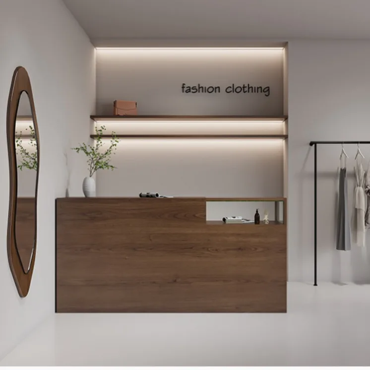 Clothing Store Cashier Nakajima Cabinet Flowing Water Table Buyer  Desk Women's Small