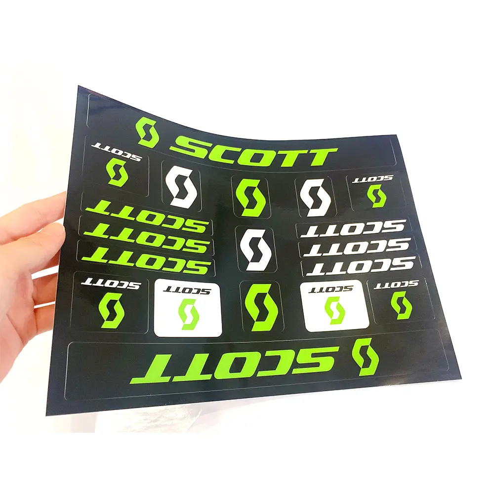 para calcomanías Scott, pegatinas, juego de gráficos de vinilo para bicicleta, Autocollant Aufkleber Adesivi