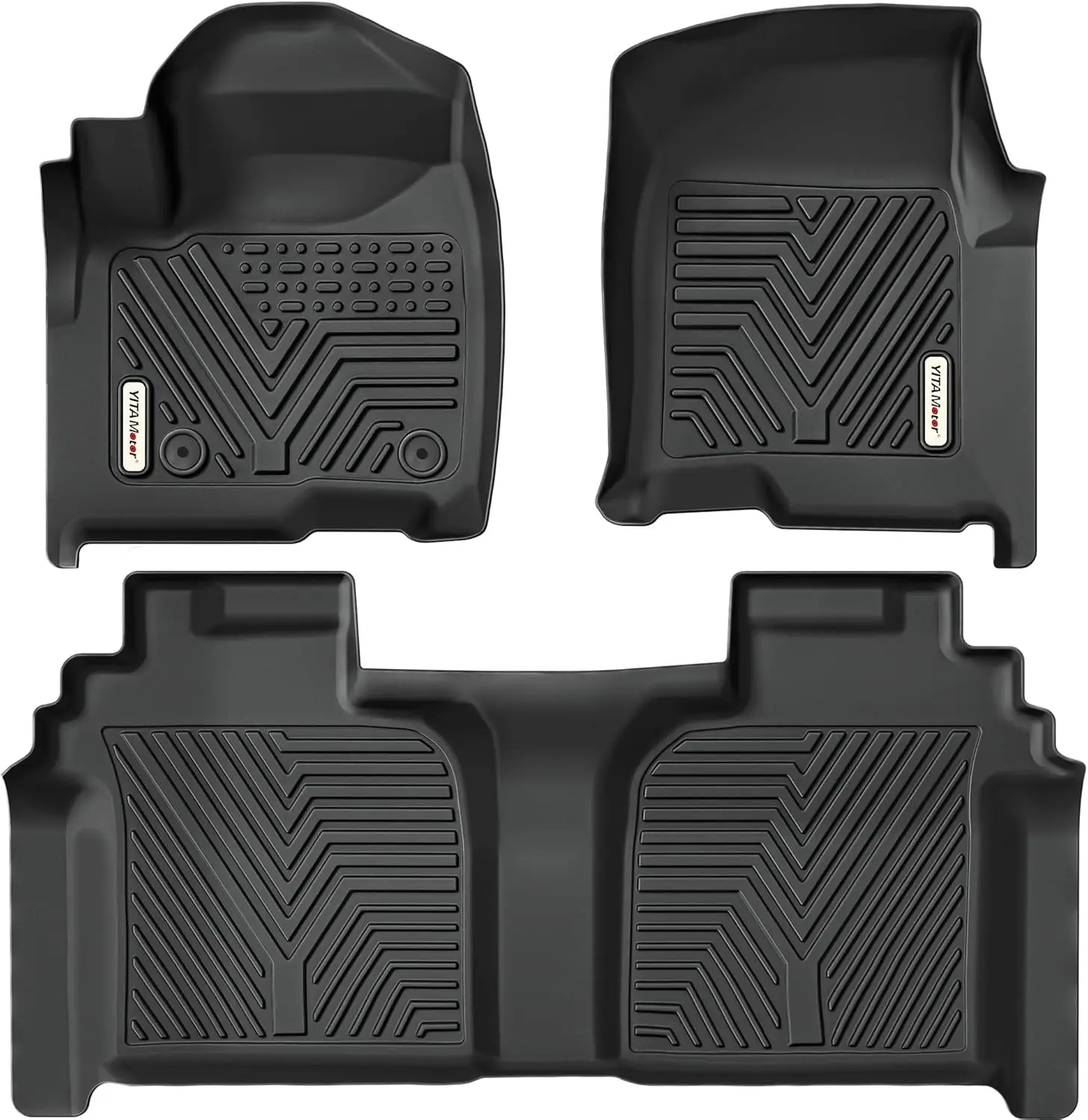 Floor Mats Fit for 2019-2024 Silverado 1500/GMC Sierra 1500