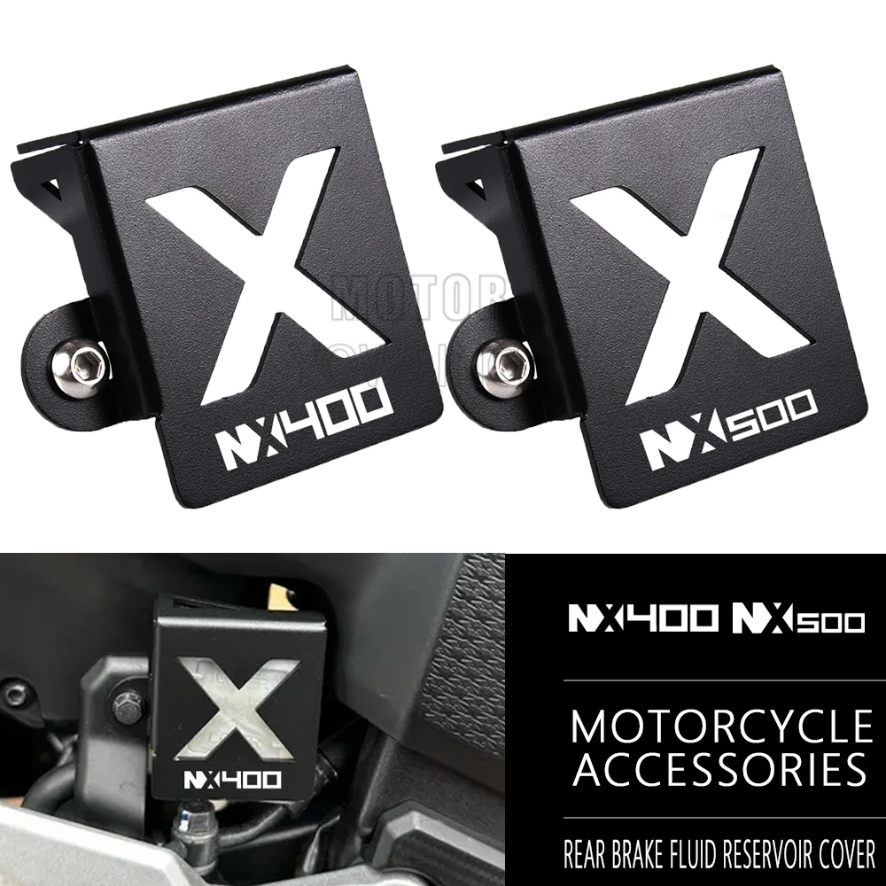 لهوندا NX400 NX500 CB500X NX 400 500 2023 2024 2025 دراجة نارية الملحقات الخلفية سائل الفرامل خزان غطاء واقية الحرس