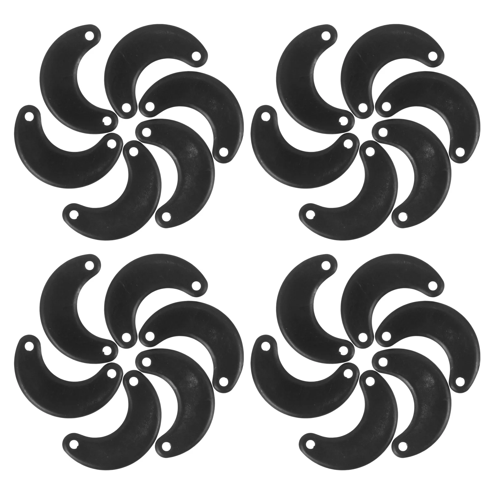 

50Pcs Photo Frame Supplies Iron Picture Frame Buckle Heavy Duty Back Fastening Hardware Decorative Hanging Pictures Turn Button