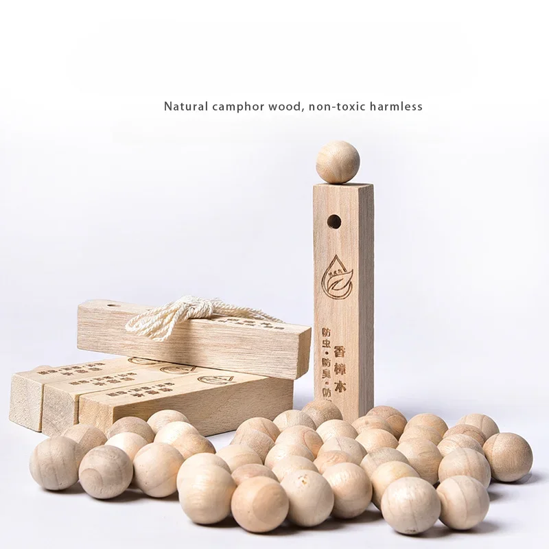 

50PCS/5pcs SetHigh Quality Smell Cedar Moth Insect Repellent Round Balls Durable Wood Book Clothes Camphor Balls Drawer