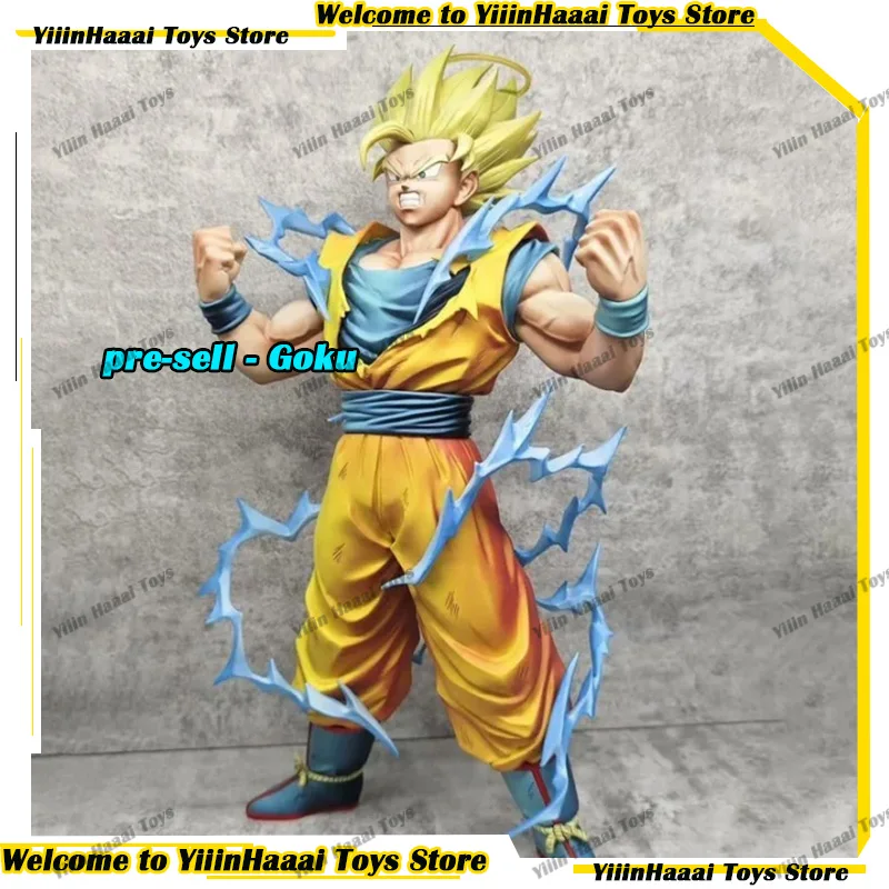 

New Dragon Ball Anime Figures Super Saiyan 2 Figure Goku Figurine Collection Desk Decor Model Toys Boy Birthday Custom Gifts PVC