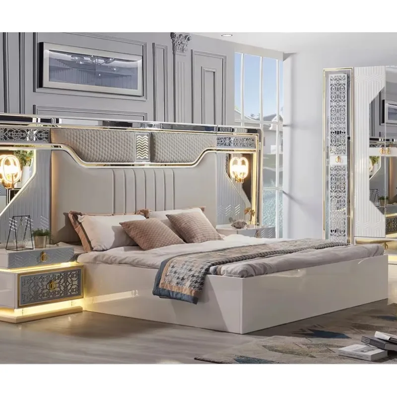 

Hotel Furniture for 5 Star Luxury Modern Design Bedroom Hotel Bed Set Customized Marriott Hotel Bedroom Furniture Sets