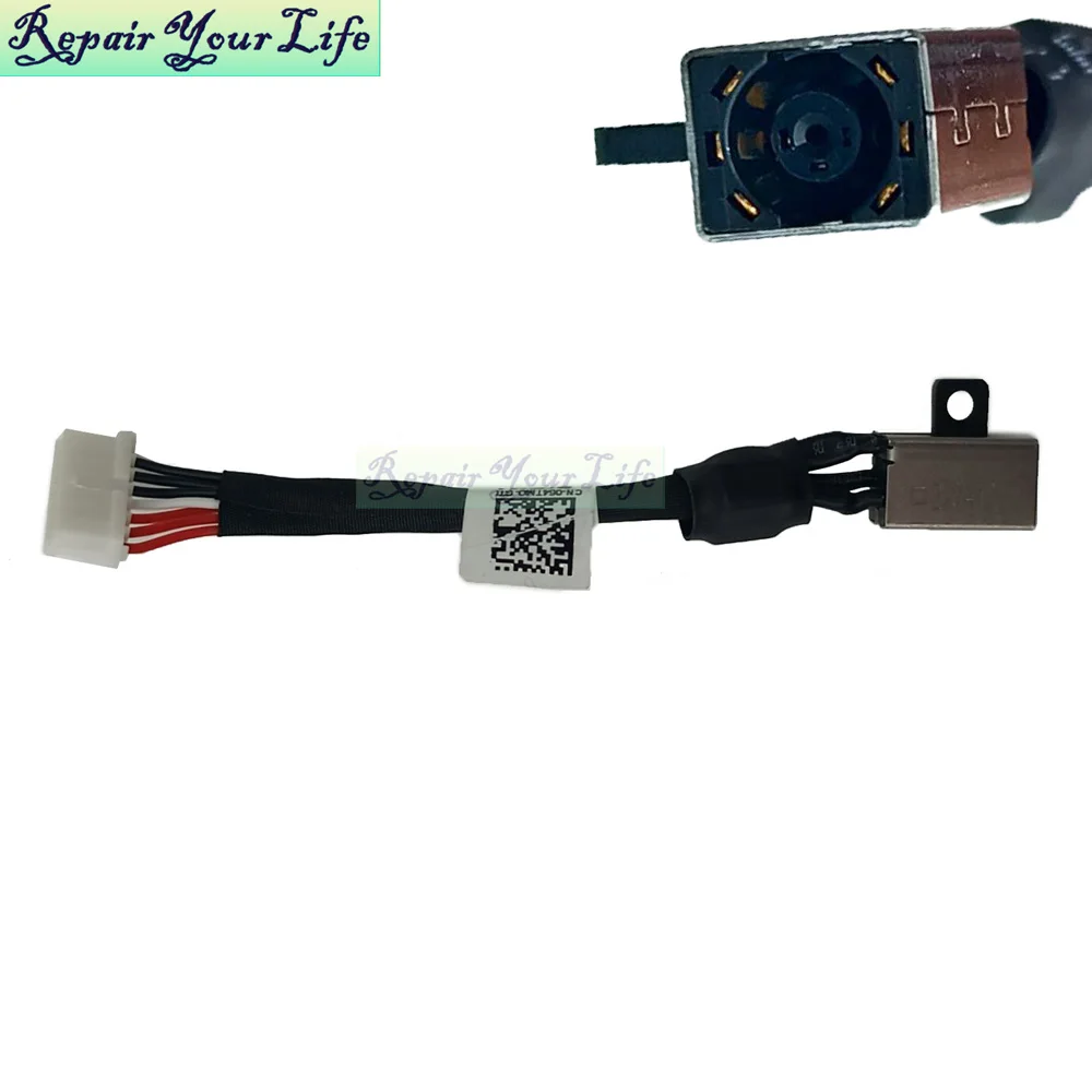 TPNTM DC Power Jack Cable For Dell XPS 15 9530 9550 9560 9570 7590 064TM0 0TPNTM Notebook Connector Internal Parts DC30100X300