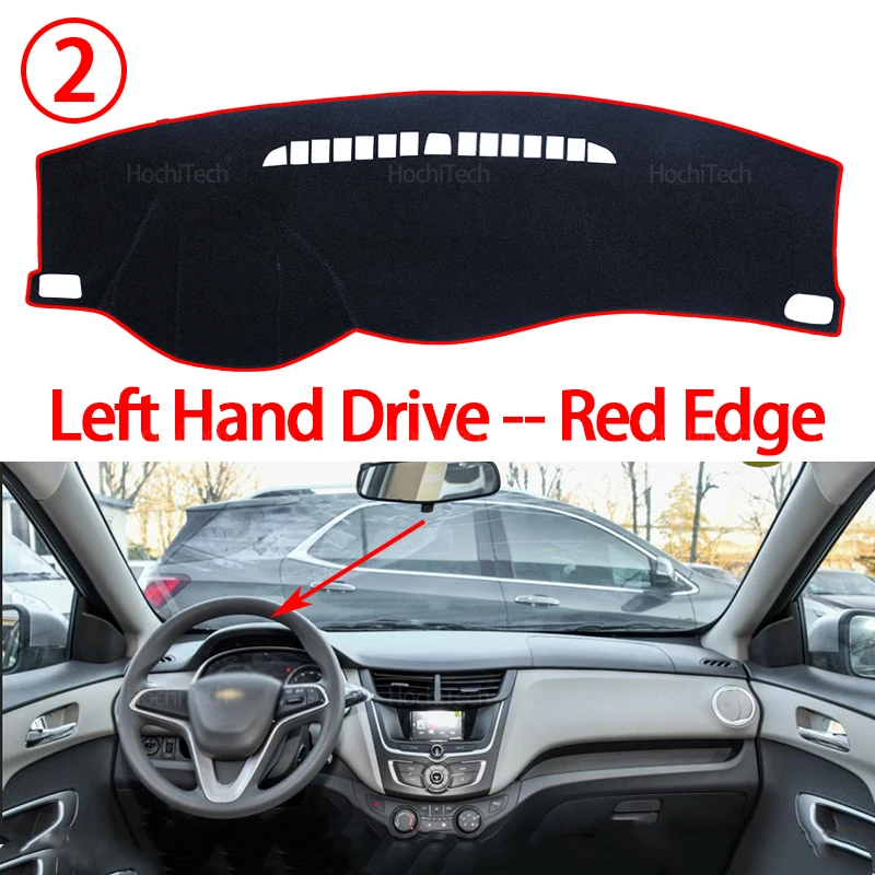 For Chevrolet Sail 2015 2016 2017 2018 2019 Sail 3 High Quality Dashboard Mat Dashmat Cover Pad Sunshade Carpet Accessories