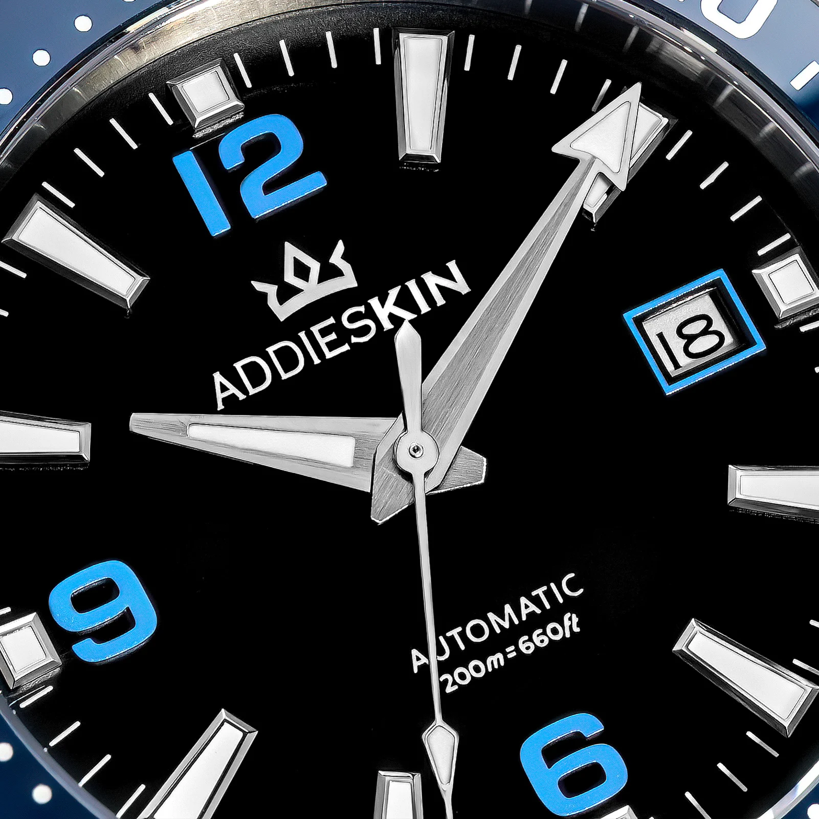 

Автоматические механические часы AddiesKin, роскошные мужские часы Miyota9015, часы для дайвинга из нержавеющей стали, 200 м, светящиеся, НОВЫЕ наручные часы