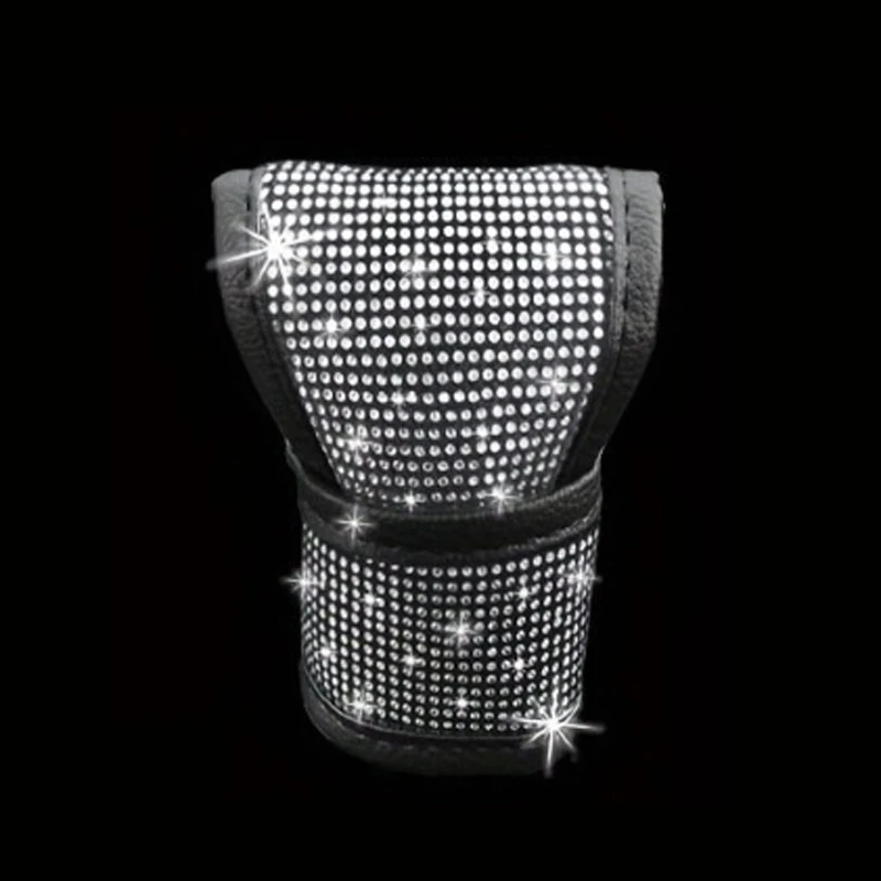 Car Accessories Set 30 Piece Women Bling Universal Steering Wheel Cover Shiny Air Outlet Coasters Tools Hook L Hand Brake Etc.