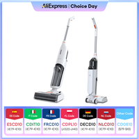 ILIFE W90 Cordless Wireless Wet Dry Smart Mop Washing , 5500Pa Suction, 1 Min Self Cleaning, Large Dual Water Tank
