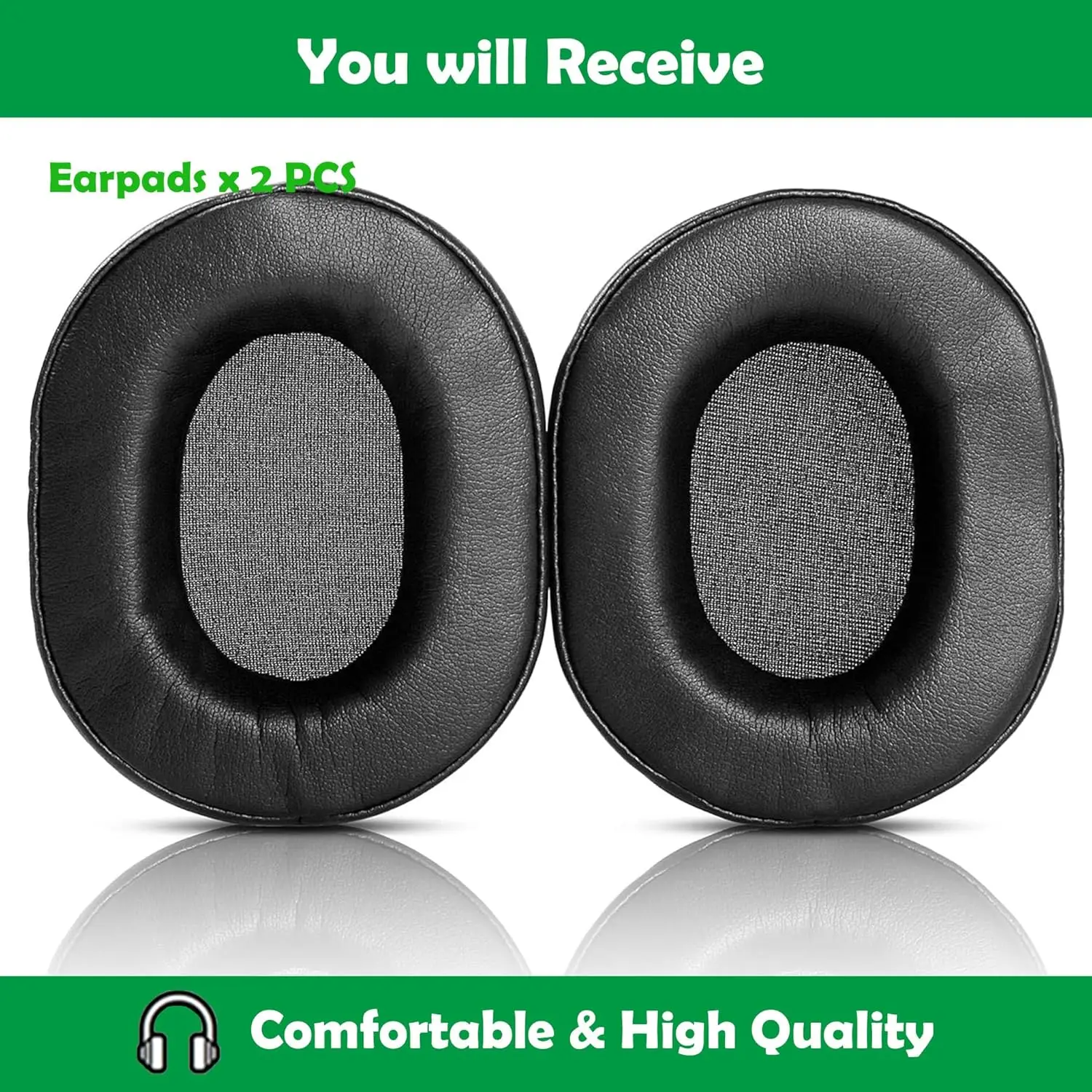 HT280 Premium Replacement Earpads Cushions Compatible with Avantree HT280 Wireless Headphones Ear Pads with Softer Protein