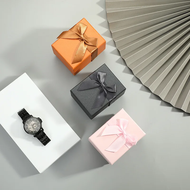 10*7.5*7cm Watch Box Storage Case Watches Organizer Fashion High Grade Rectangular Packaging Gift Box Jewellery Boxes Wholesale