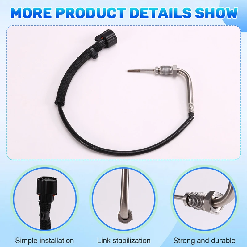 

A13F-89425-71010 Front Exhaust Temperature Sensor For Toyota HILUX MK7 2.5 D-4D 2KDFTV 2007-2015 3.0 1KDFTV 2005-2015