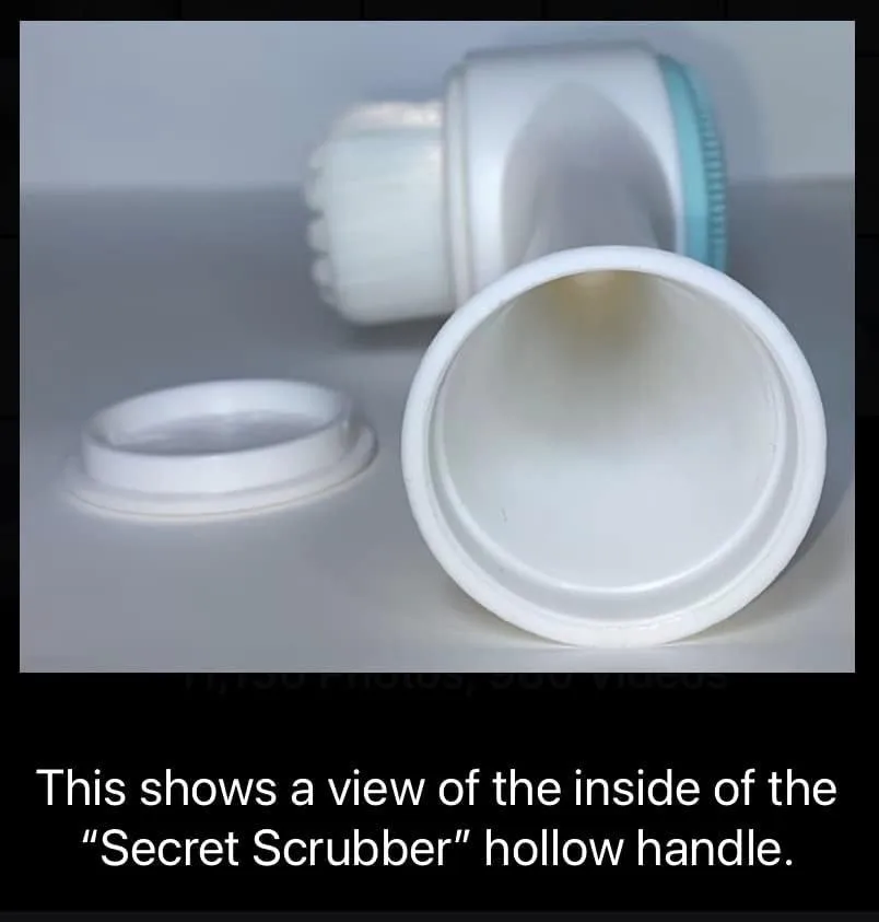 New Money Hiding Artifact Disguised Face Wash Brush Jewelry Storage Concealed Medicine Box Storage Can