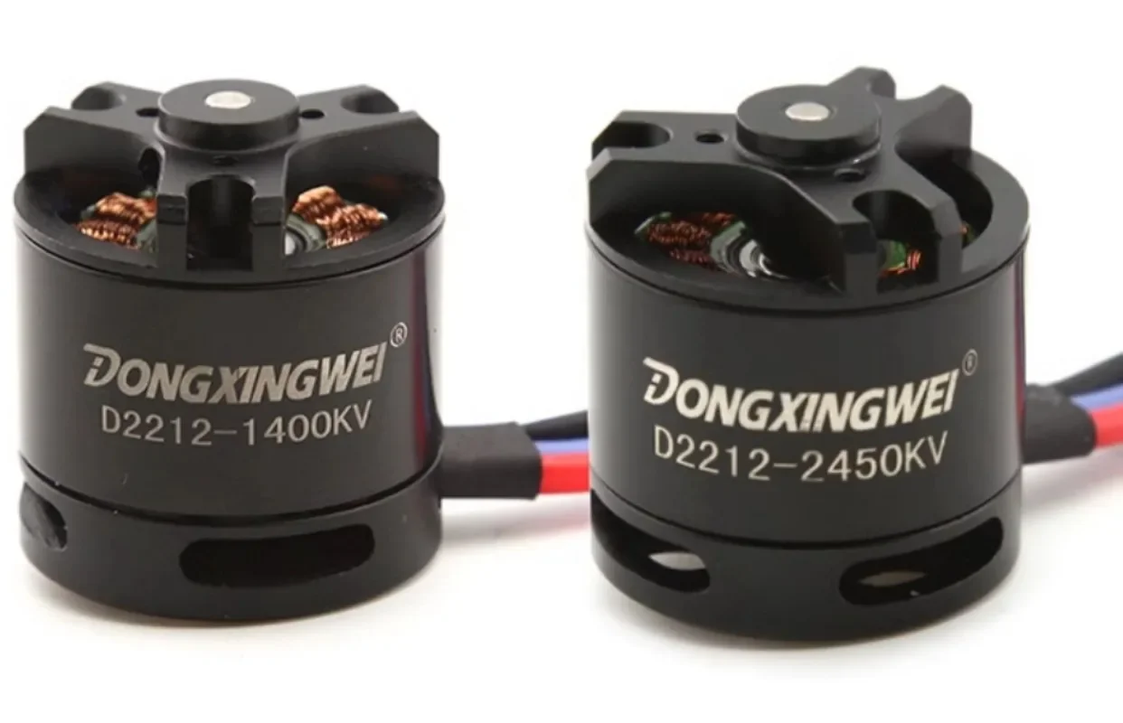 DONGXINGWEI D2212 1400KV/2450KV Brushless Motor for RC Su27 KT Board Fixed Wing Aircraft Spare Parts