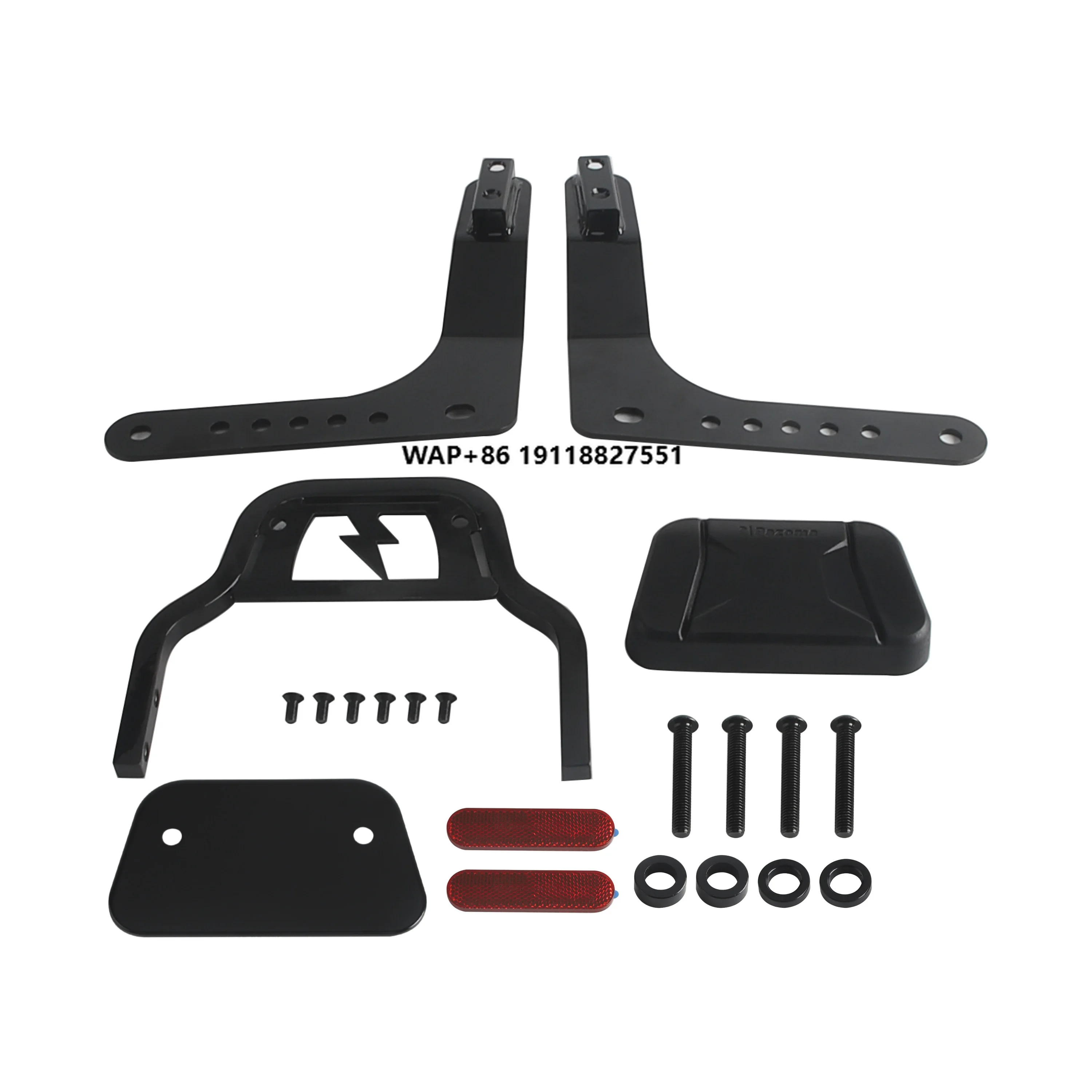 

Easy Bolt-On Installation & Durable Motorcycle Low Profile Sissy Bar for Softail Low Rider S FXLR FXLRS 2018-2025