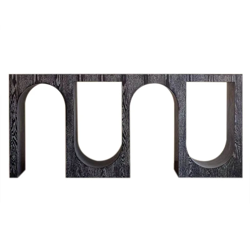 

Roman Arch Entrance Table Modern Creative Large Flat Floor Villa Living Room Corridor Aisle Wall Entrance Platform