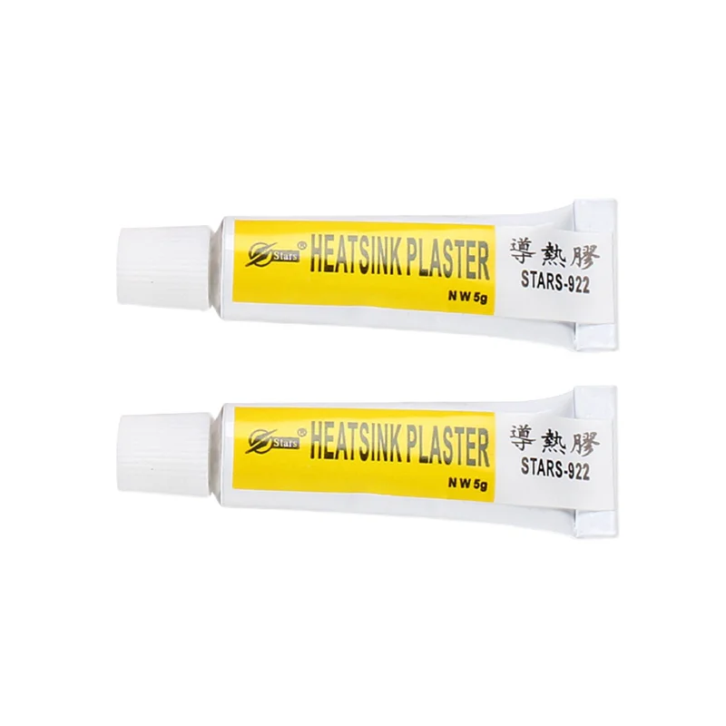 1 /2 /3 PCS  5g Thermal Paste Conductive Heatsink Plaster Viscous Adhesive Glue for Chip VGA RAM LED IC Cooler Radiator Cooling