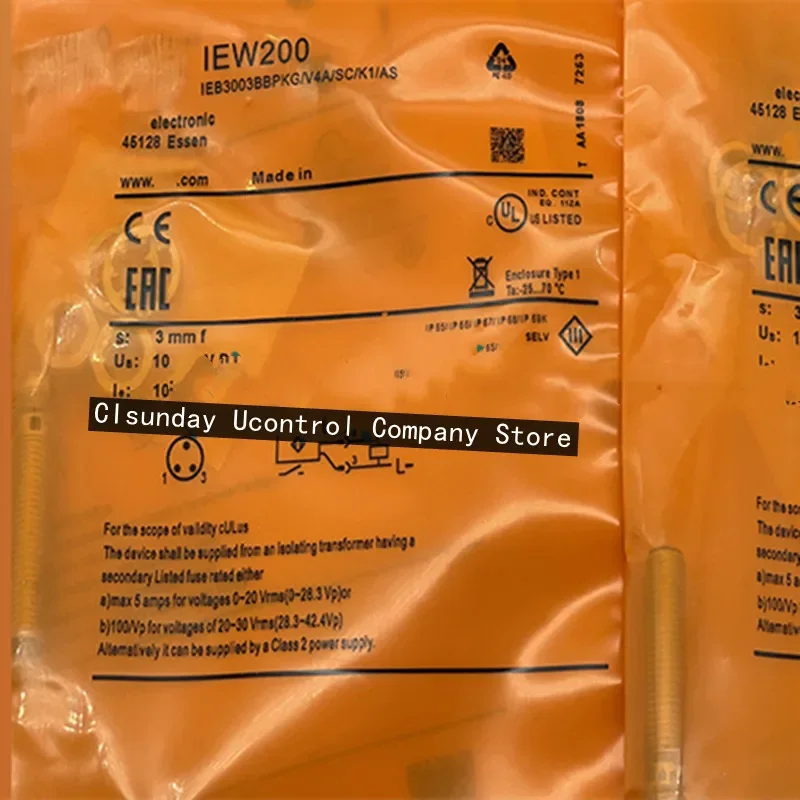 

2pcs New proximity switch IE5282 IES201 IES200 IEW200 IEW201