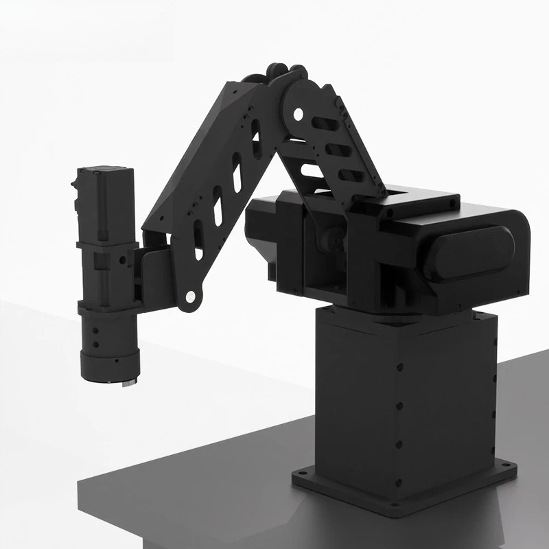 Four-axis 1kg load servo robot arm, high-speed sorting and loading, support drag teaching
