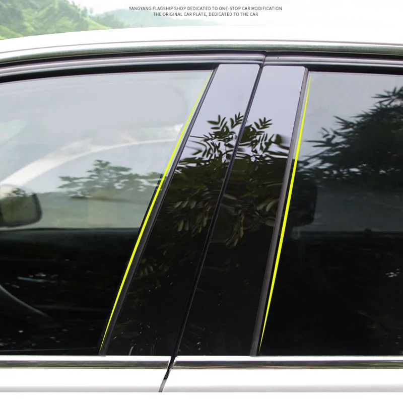 

Car Sticker for Changan CS75 CS35 CS15 CX70 Accessories Door Window Middle Column Trim Protector Sticker B-Pillar Strip PC Cover