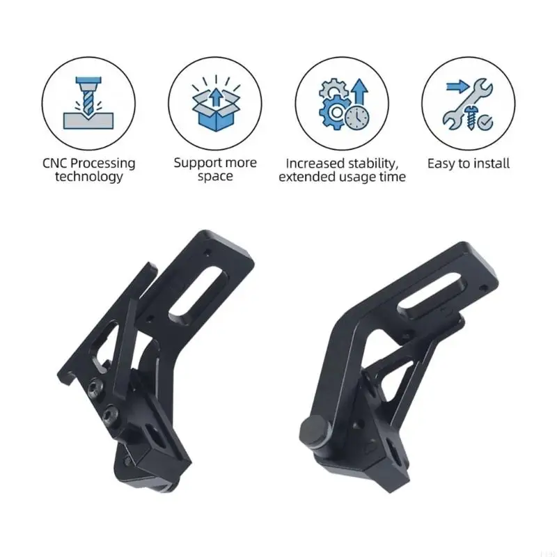 Heavy Duty Door Hinge 180/270 Degree 3D Printer Upgraded Door Joint Replacement for P2S 3D Printer Accessories F19E
