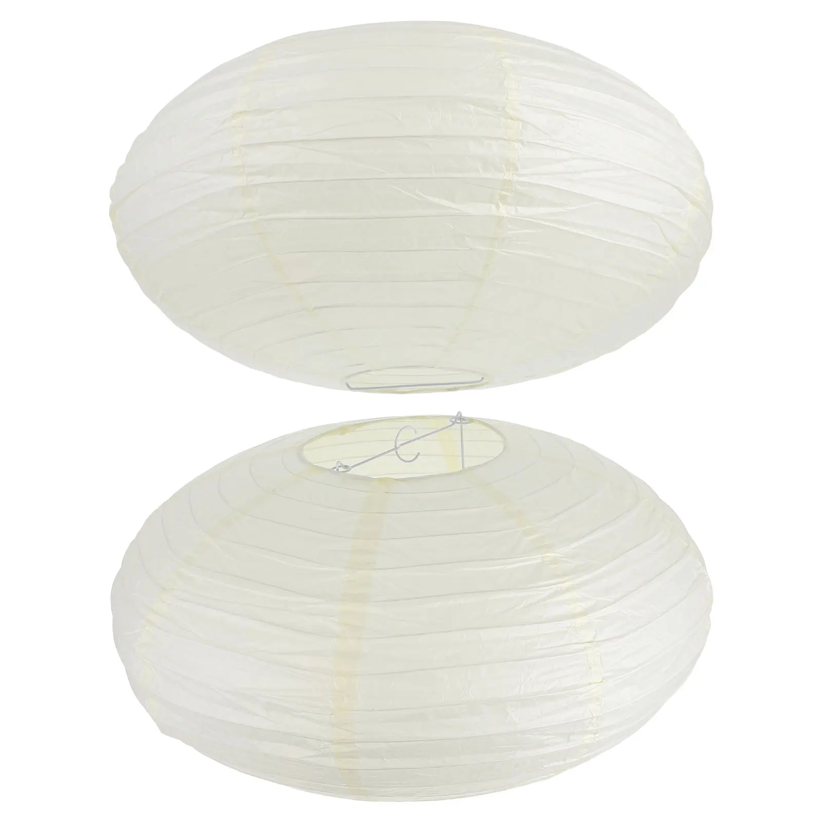 

2pcs Hanging Paper Lantern Lampshades Shades Paper Lampshade Replacement Hanging Foldable Pendant Light Cover Lamp Shade Home