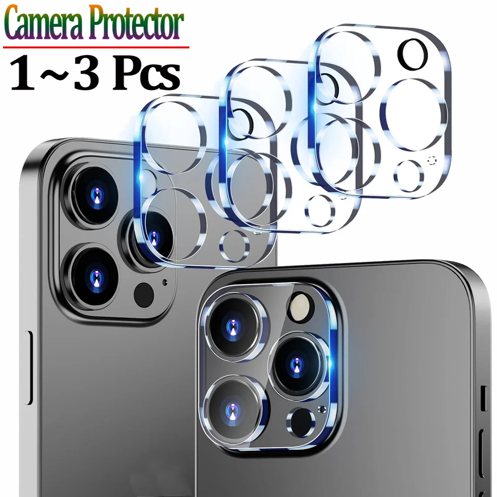 Camera Lens Protector For iPhone 17 16 15 14 Pro Max Camera Protection Film For Apple iPhone 15 14 Plus lente Glass iP
