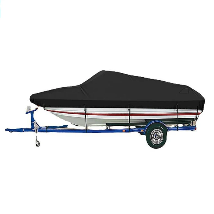 Guard Marine Grade Polyester Dustproof Waterproof Boat Cover for Canoe Fishing Boat Rowing Shell Paddle Board Center Console Fit